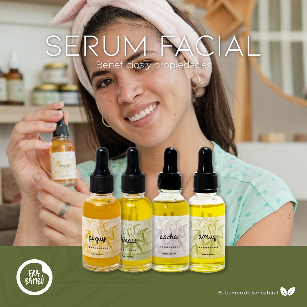 Sérum Facial SACHA - para Todo Tipo de Piel - Imagen 1
