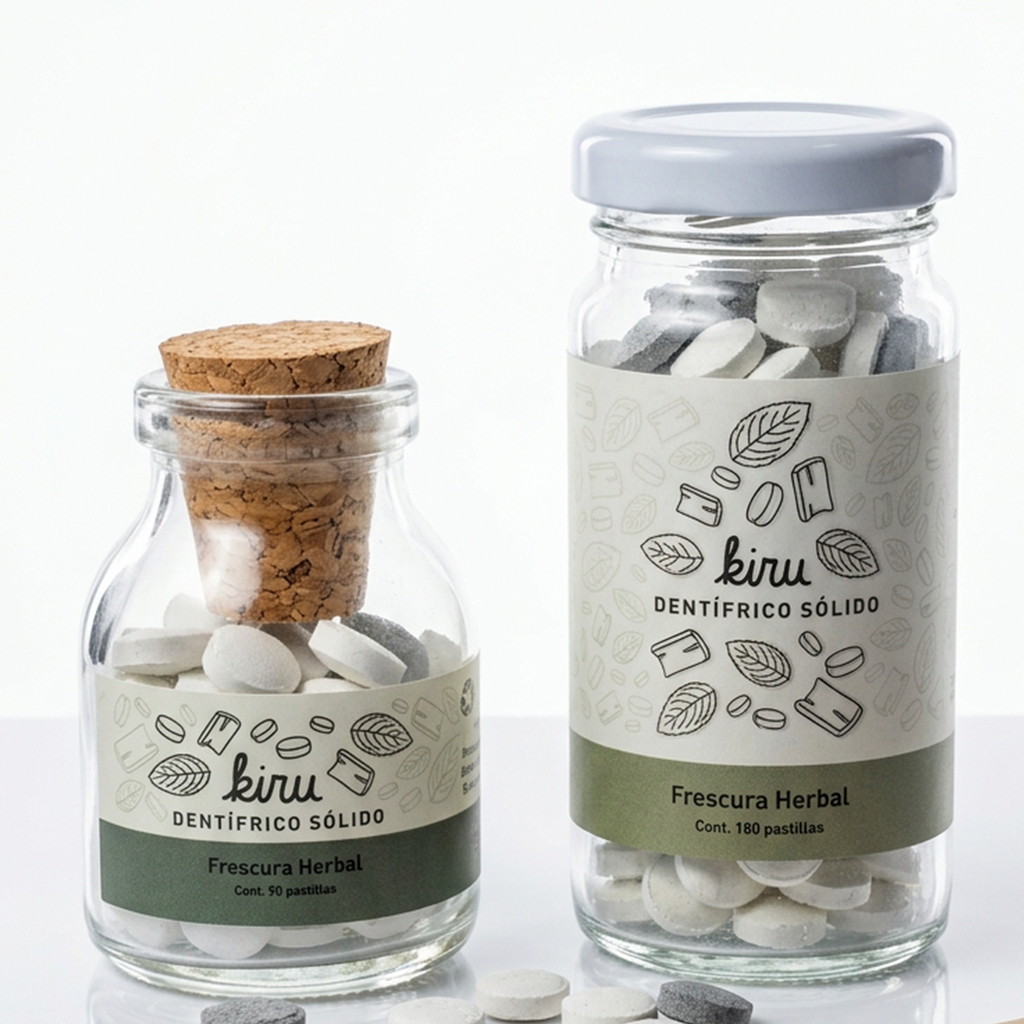 Dentífrico en Pastillas Frescura Herbal (90 und)