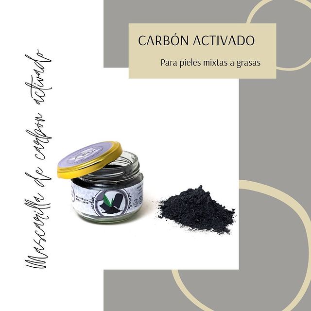 Mascarilla de Carbón Activado y Arcilla