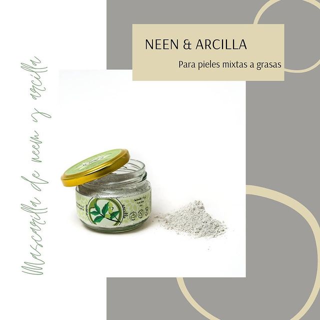 Mascarilla de Neem y Arcilla