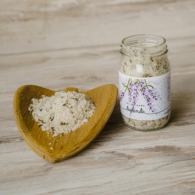 Sal de Baño de Lavanda (200 gr)