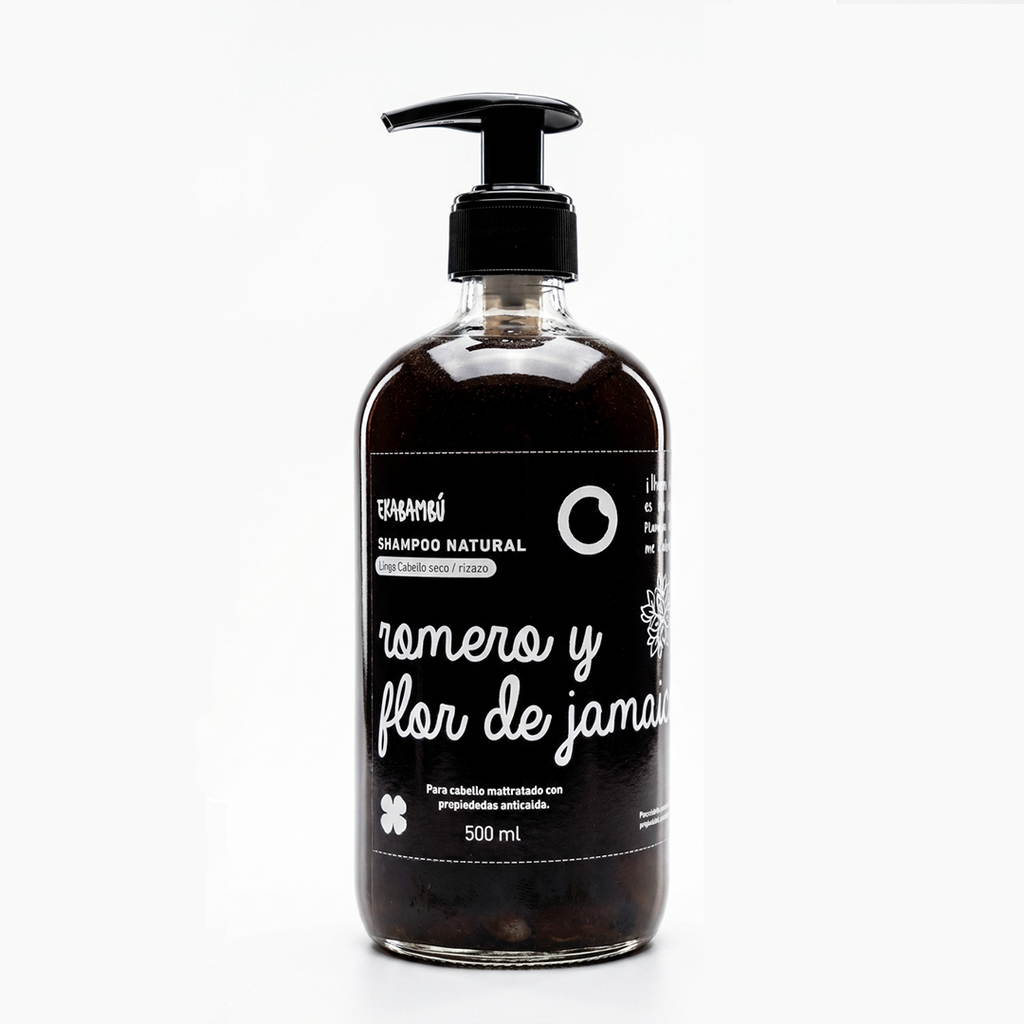 Shampoo Romero y Flor de Jamaica