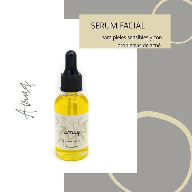 Sérum Facial AMUQ Piel Sensible