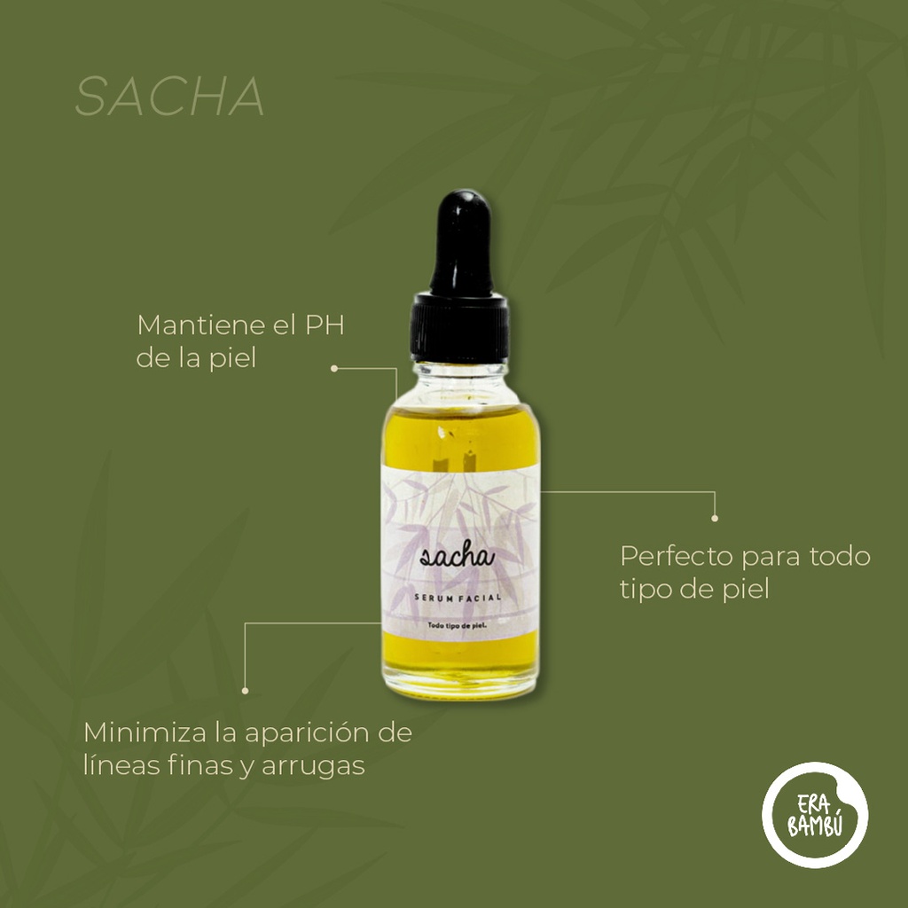 Sérum Facial SACHA - para Todo Tipo de Piel